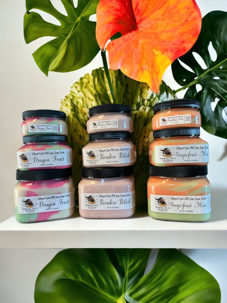 Goat Milk Soap Sugar Scrubs