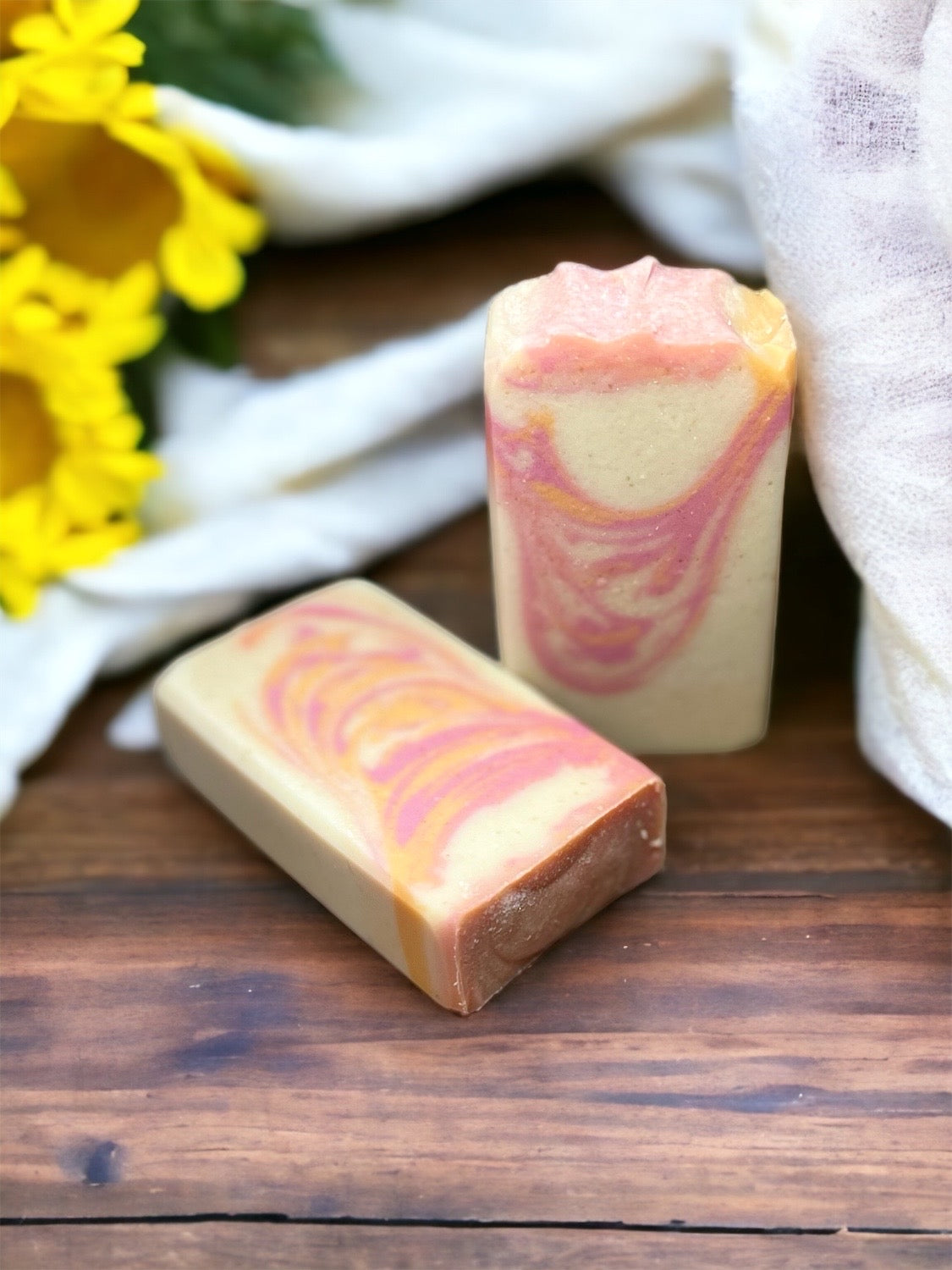 Peaches and strawberries