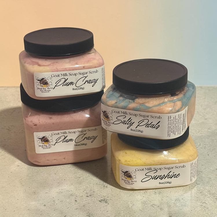 Goat Milk Soap Sugar Scrubs