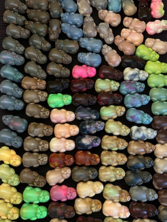 The Snoots and Pua mini soaps