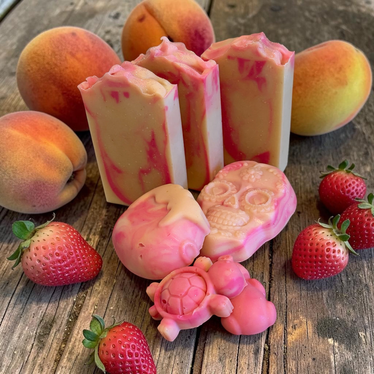 Peaches and Strawberries