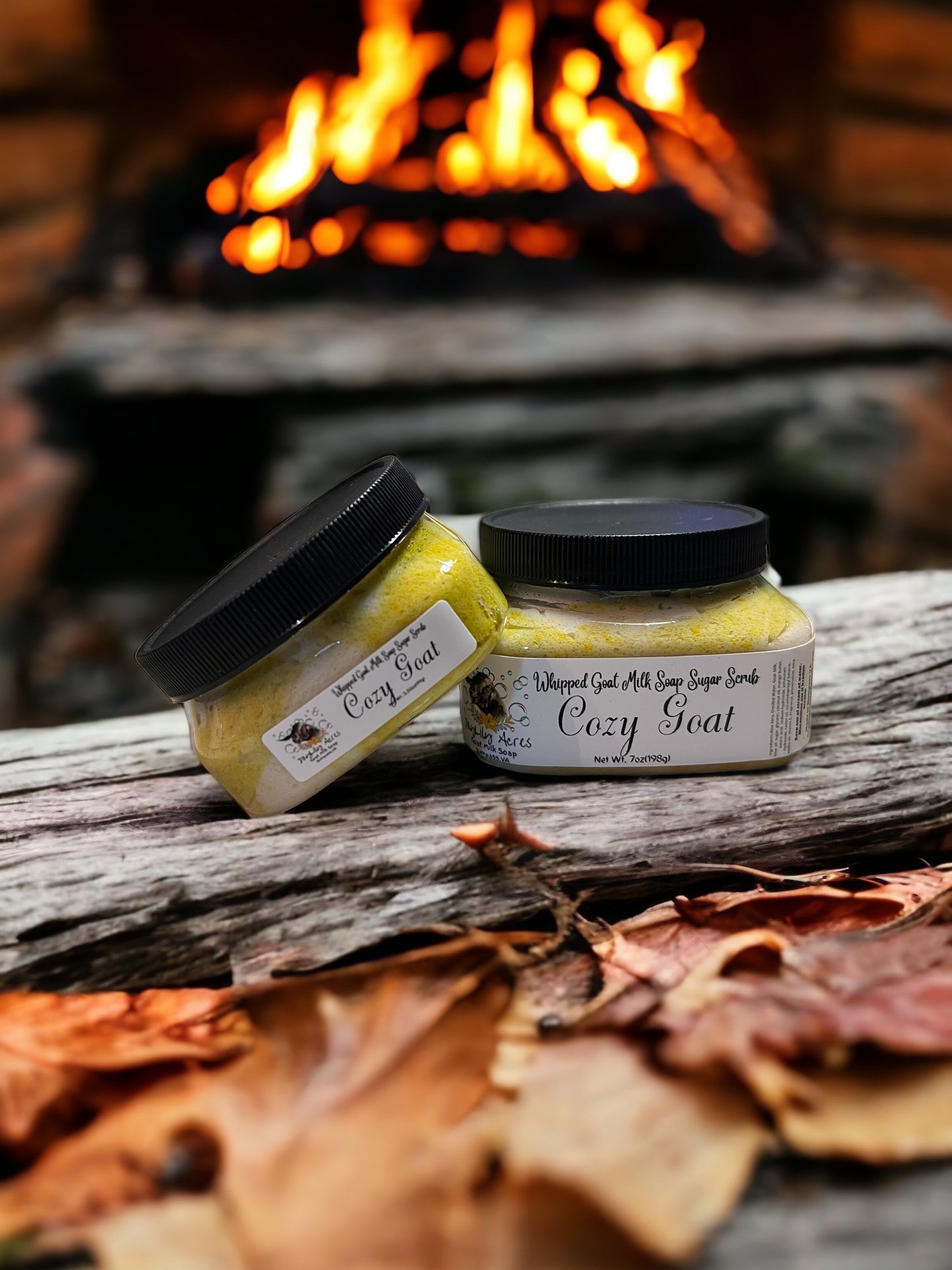 Cozy Goat~goat milk soap sugar scrub~