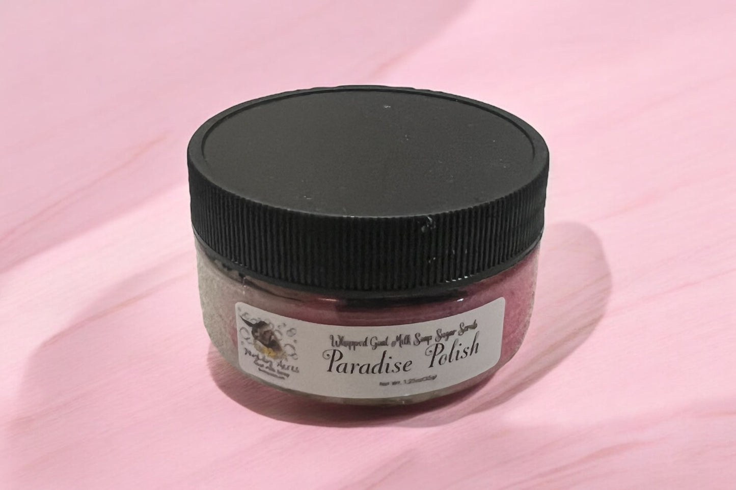 Paradise Polish~goat milk soap sugar scrub~